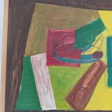 Oil on canvas by Duriaud