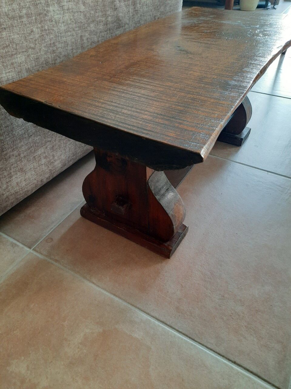 Brutalist coffee table