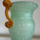 Vase amphore verre de Murano Scavo vintage
