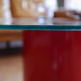 Red leg coffee table