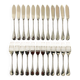 Christofle pearls 12 fish cutlery 24 pieces excellent condition