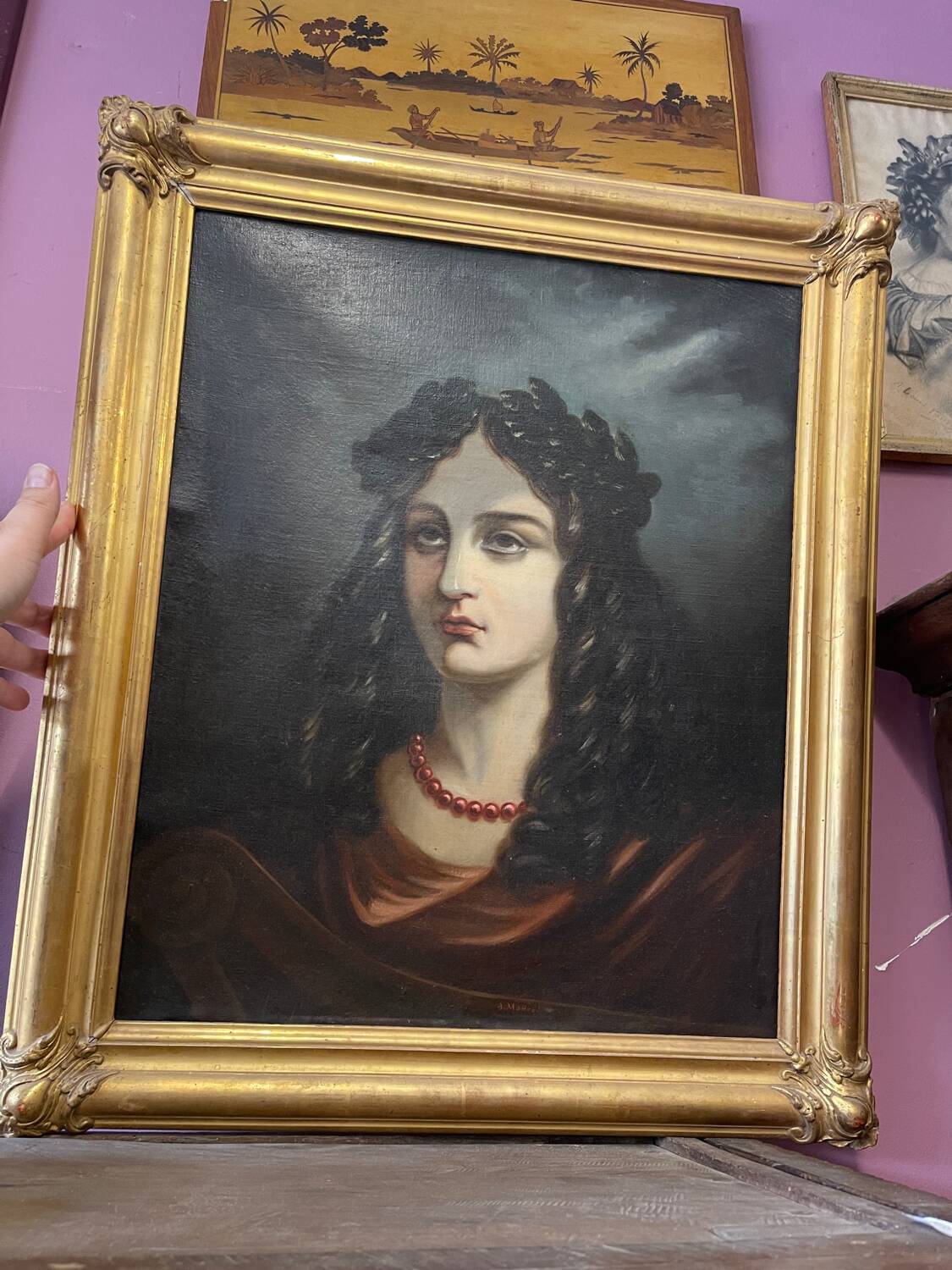 Portrait of a woman 19th