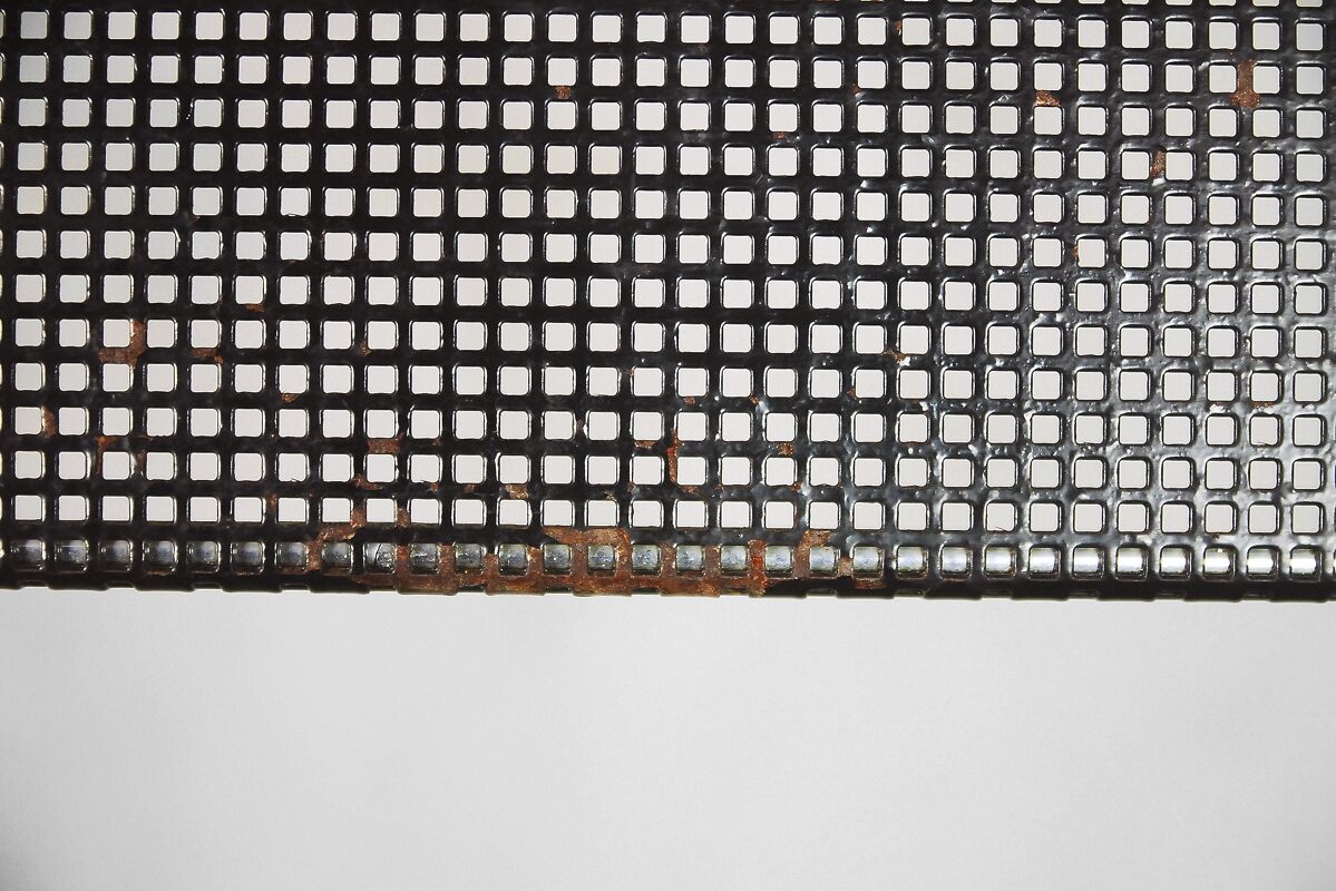 Minimalist Metal X-Line Chairs by Niels Jørgen Haugesen for Hybodan, 1970s, Set of 4