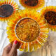 9 small plates sunflower oil lesieur Duralex