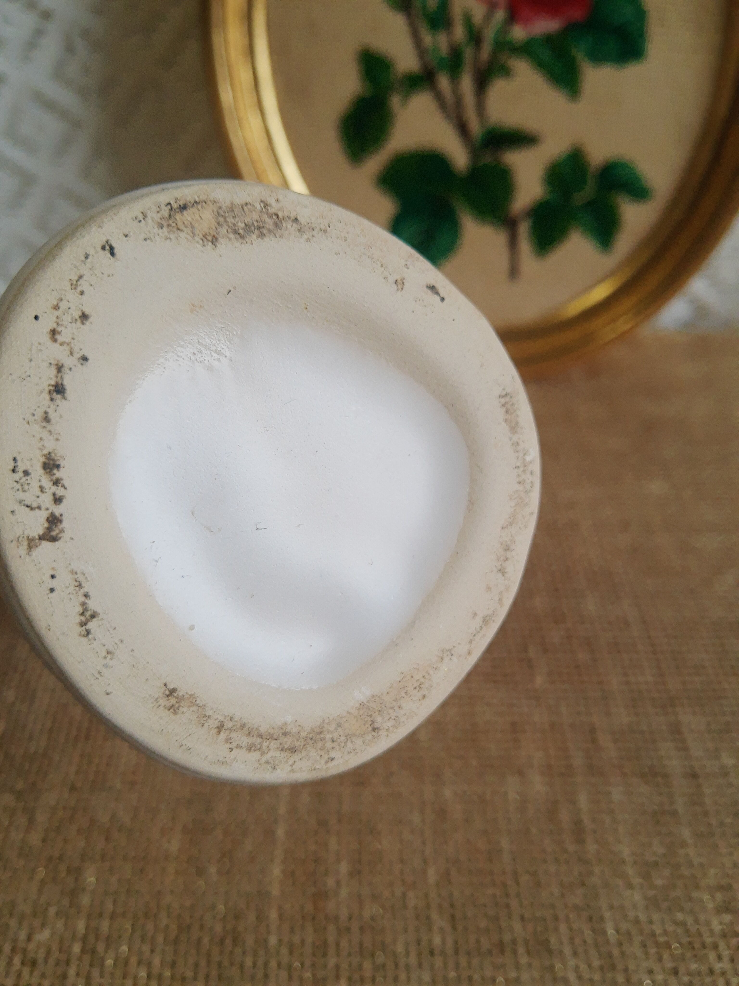 Hand ring vase vintage soliflore