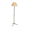 Floor lamp 60s golden tripod