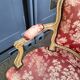Pair of antique armchairs Louis XV style