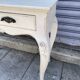 Country corner painted wooden console