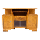 Art Deco chest of drawers, perfect for a TV, Poland, mid-20th century.