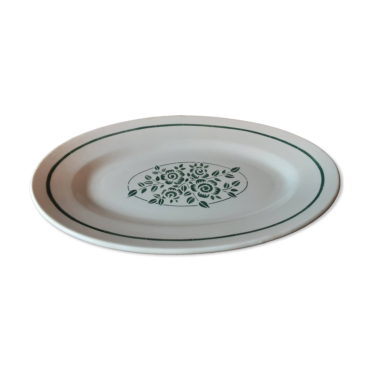 Plat ovale HBCM Clairette