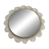 Vintage Lucite wall mirror with backlight , 1970’s , Germany