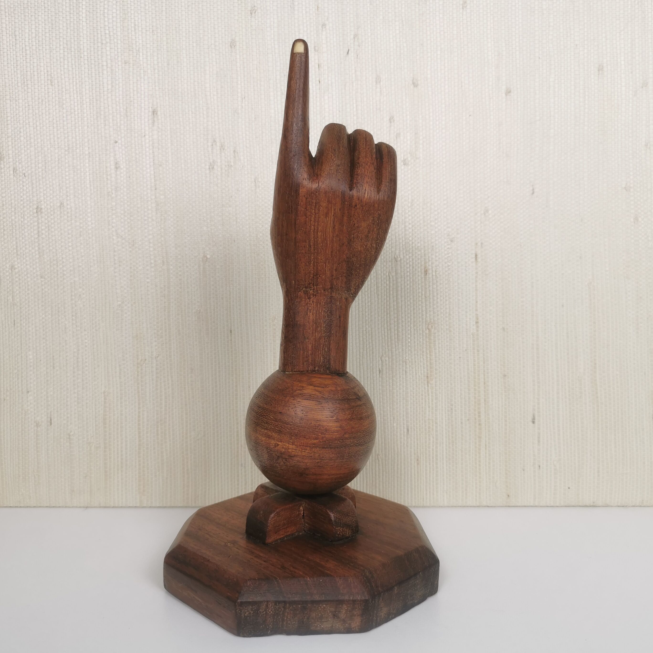 Wooden hand