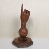 Wooden hand