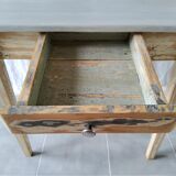 Patinated farmhouse table