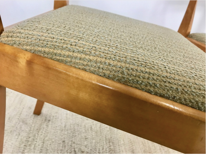 Set of 4 chairs art deco, 1950