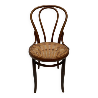 Antique Thonet chair bentwood and webbing