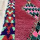 Moroccan Berber carpet old Azilal corridor 2,4x0.9m