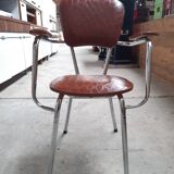 Chaise brune