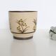 Antique ceramic pot cover, vintage