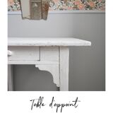 White side table