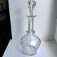 Crystal wine decanter early twentieth century