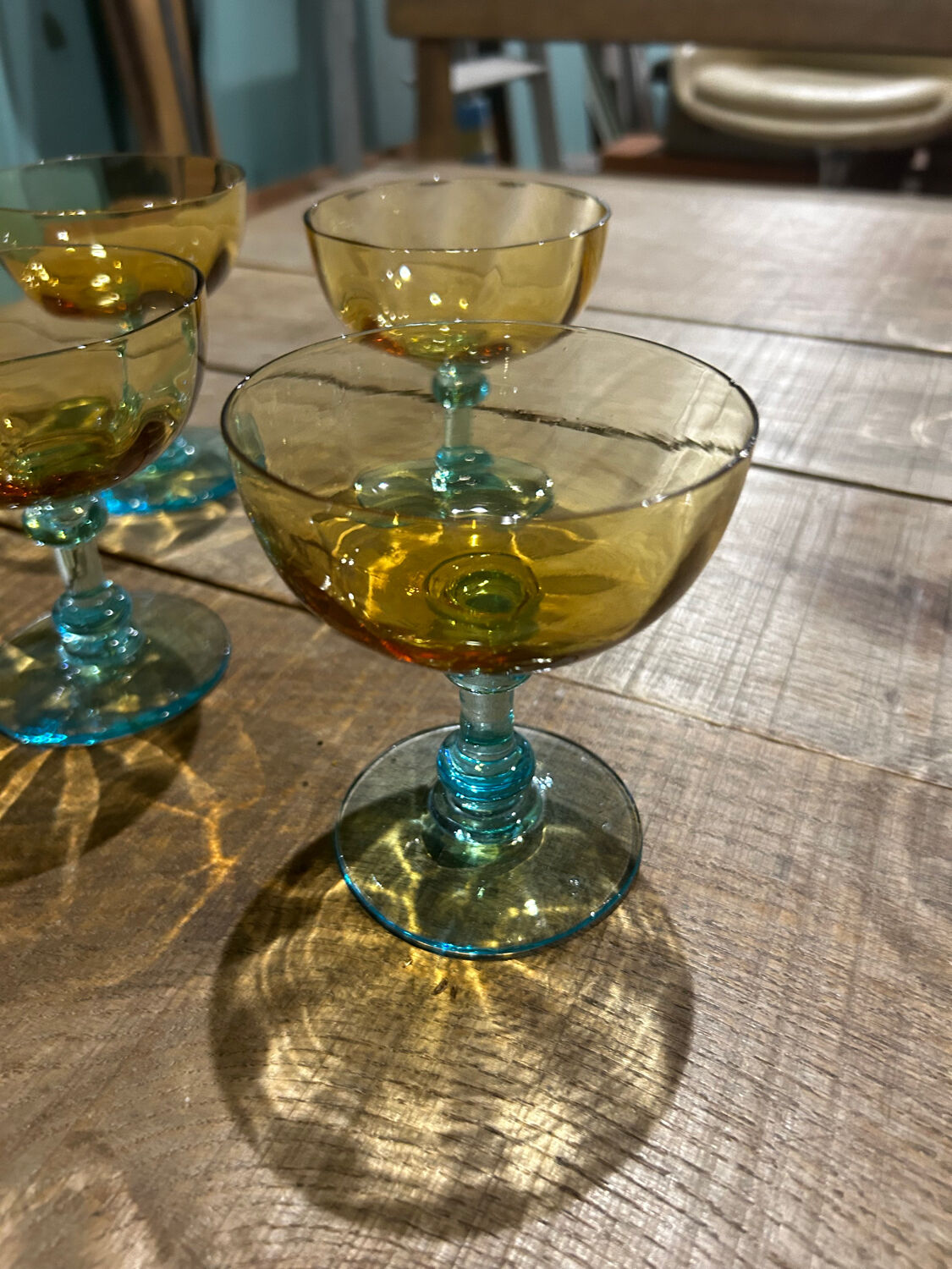 Coupes à champagne cristal George Sand