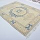 Neutral Bohemian Oushak Rug sku 3599