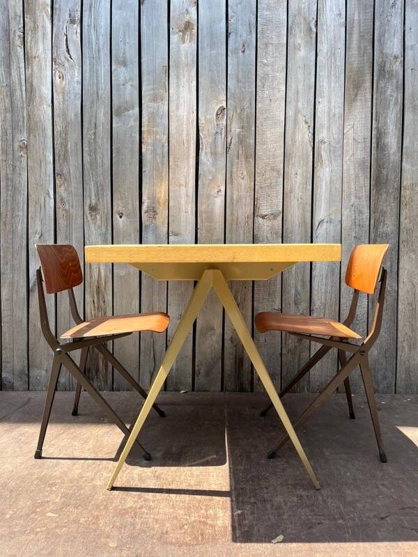Vintage Marko Holland Spinstoel 102 – Marron Edition, 1960s