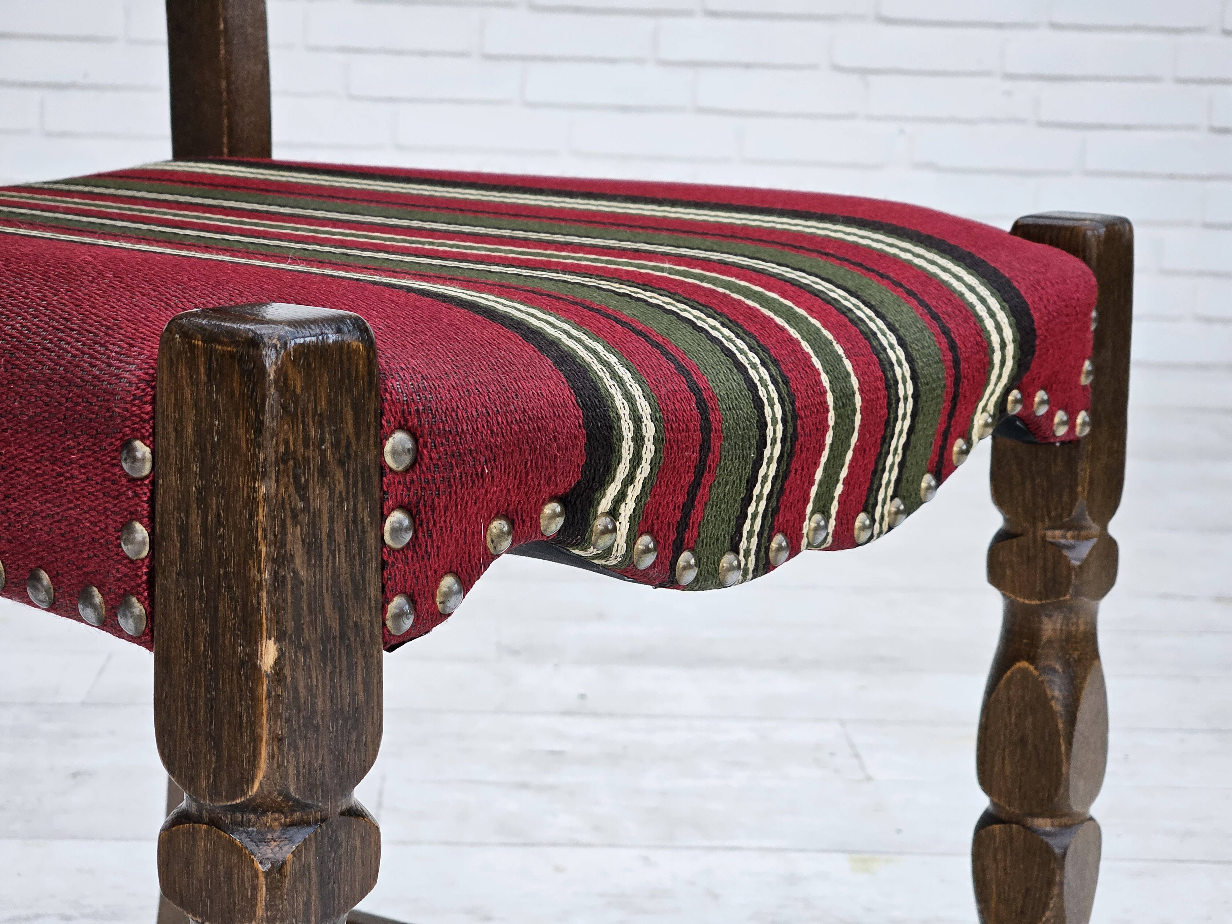 1960s, set of 5 pcs Danish dinning chairs, original good condition.