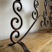 Wrought iron tealight holder