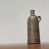 Mid-Century Minimalist Studio Pottery Carafe Vase, 1960s