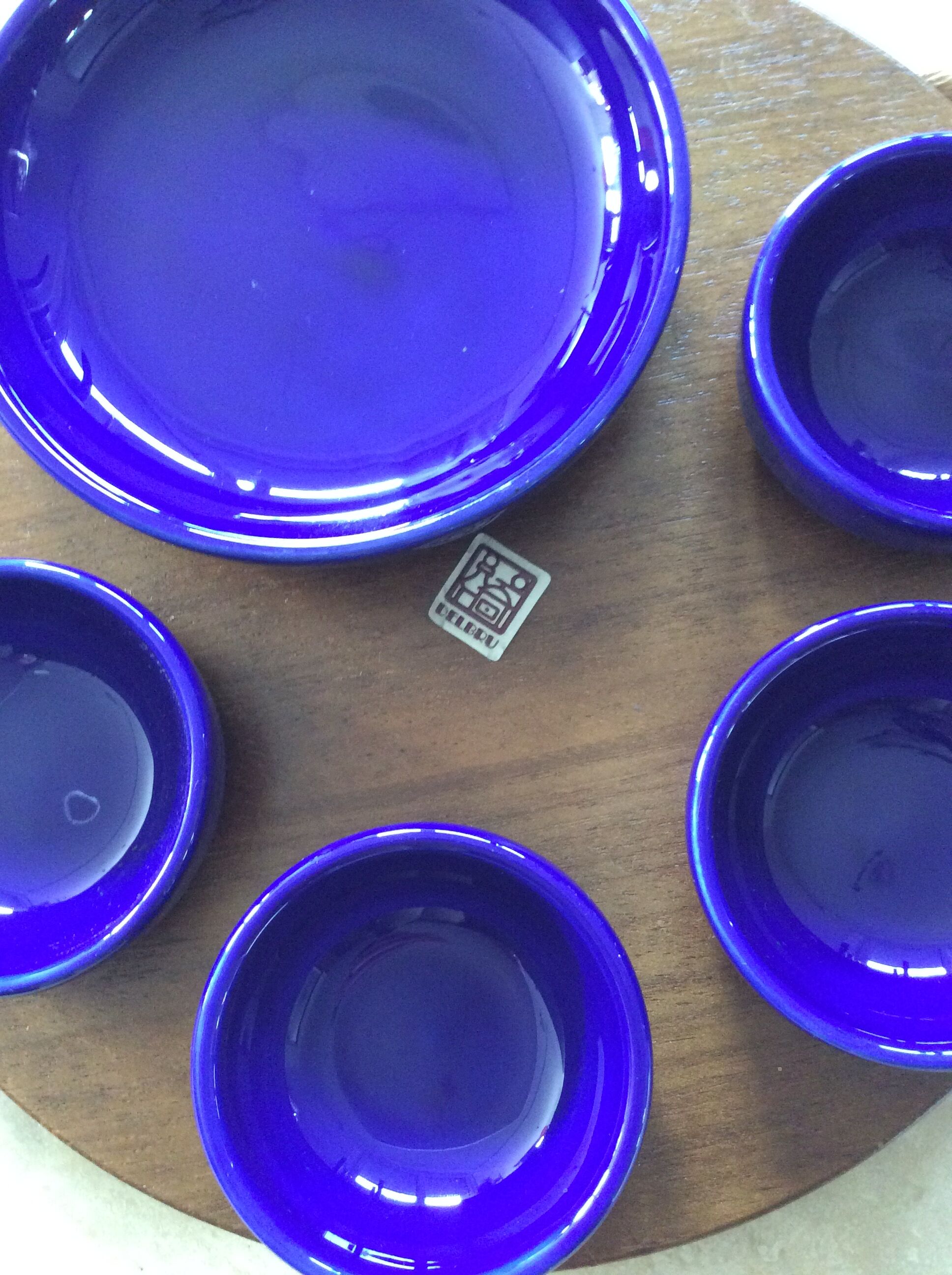 Service de table vintage delbru,made in danemark,des années 70