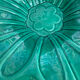 large hollow ceramic bowl in emerald green, CAB Bordeaux
