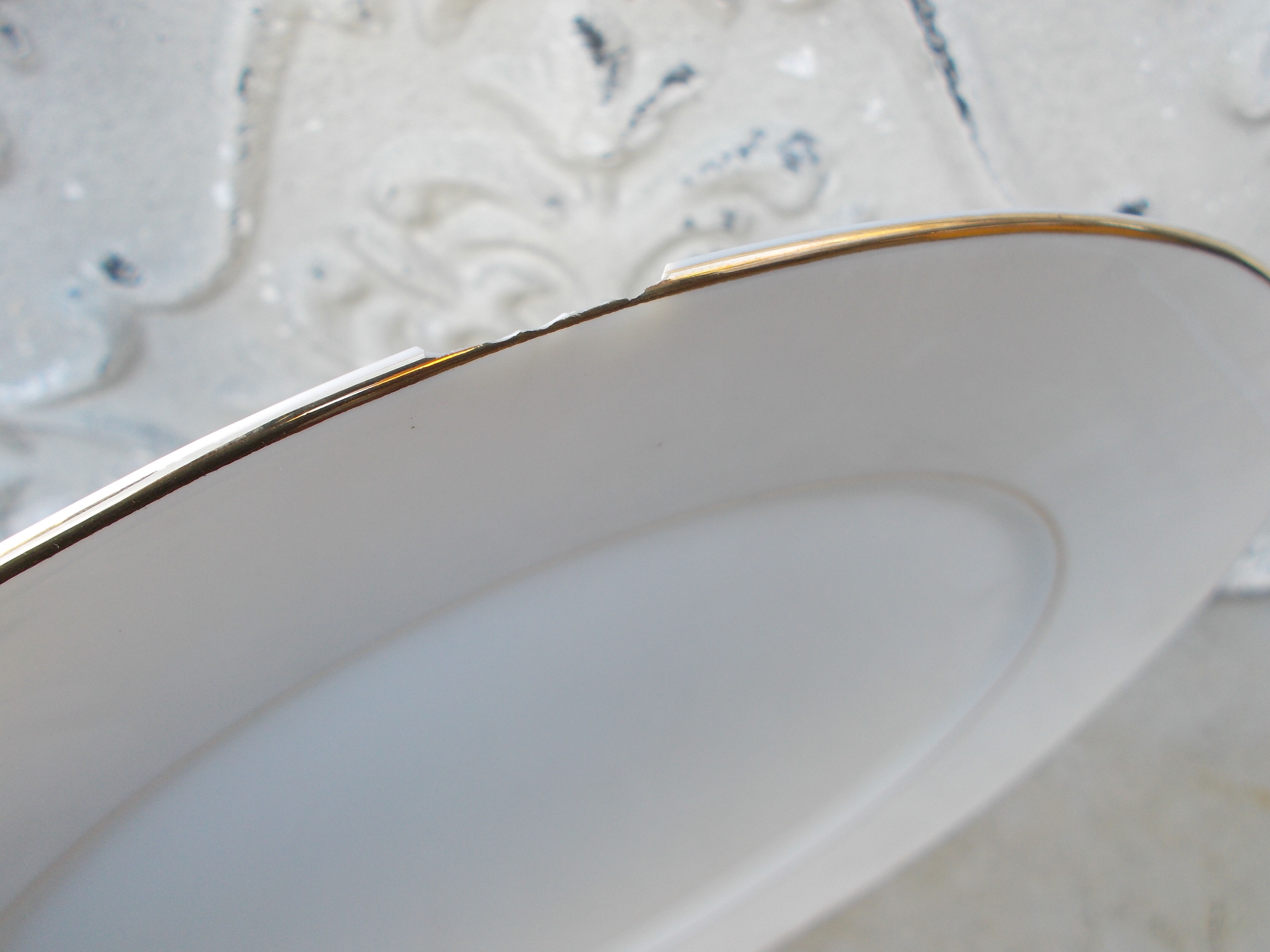 8 presentation plates or serving dishes Limoges porcelain