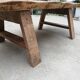Table basse esprit primitif wabi Sabi