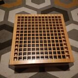 Tetra table signed Bernard vuarnesson
