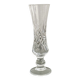 Cut crystal single-stem vase