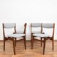 Danish Teak Dining Chairs by Erik Buch, Set of 4