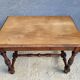 Louis XIII walnut desk • Small centre table in Renaissance style