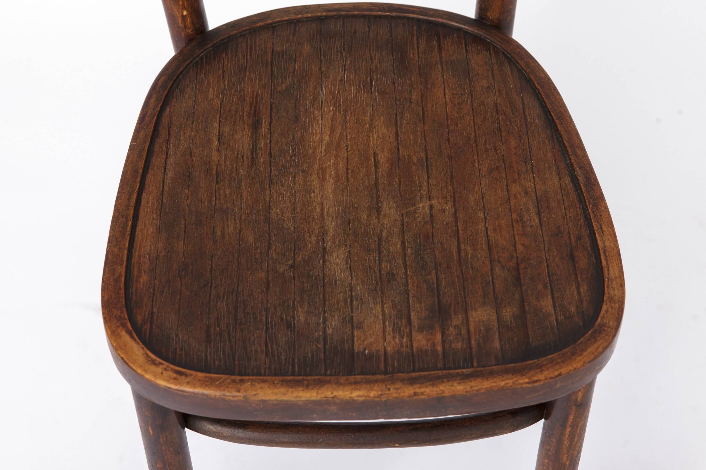 Vintage Chair 1950s Germany, Beech Wood, Mid Century Wooden Chair, Dining