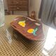 Vintage ceramic plate from Vallauris - 1960s