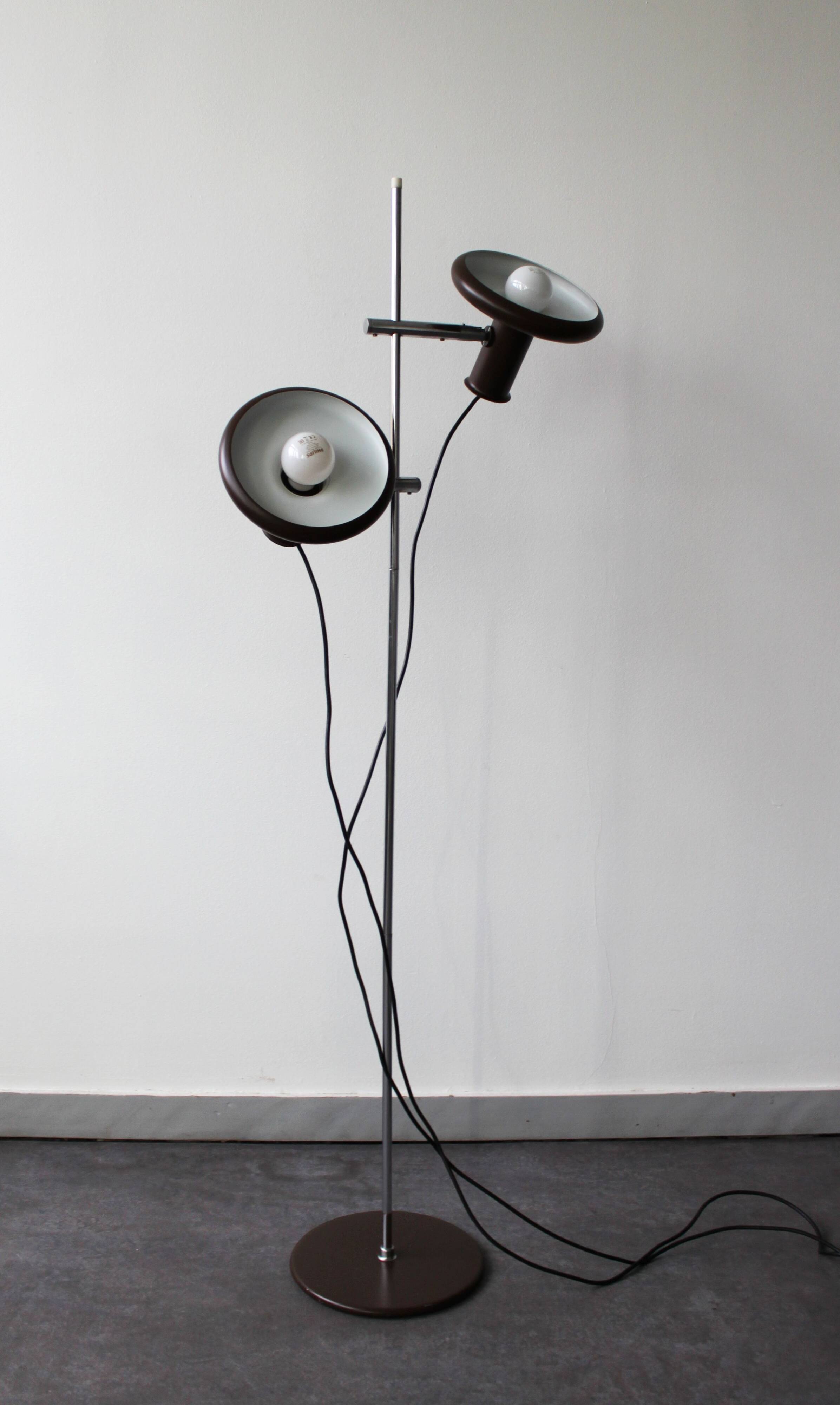 Optima 5 Floor Lamp, Fog & Mørup, Denmark, 1973.