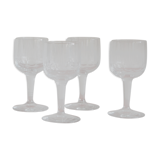 Set of 4 aperitif stemmed glasses