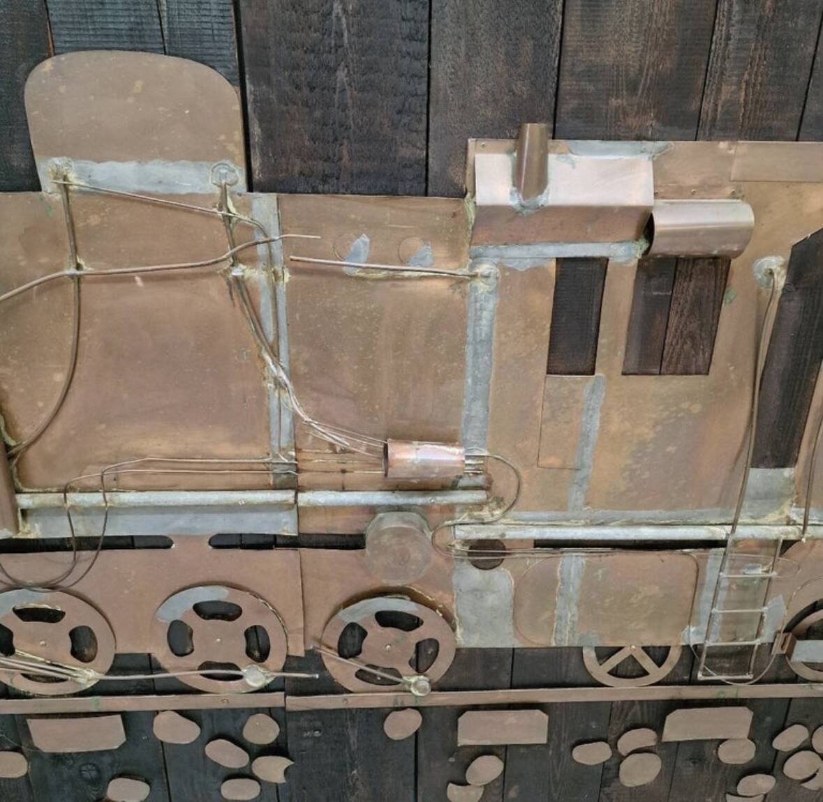 Swiss railway wall panels