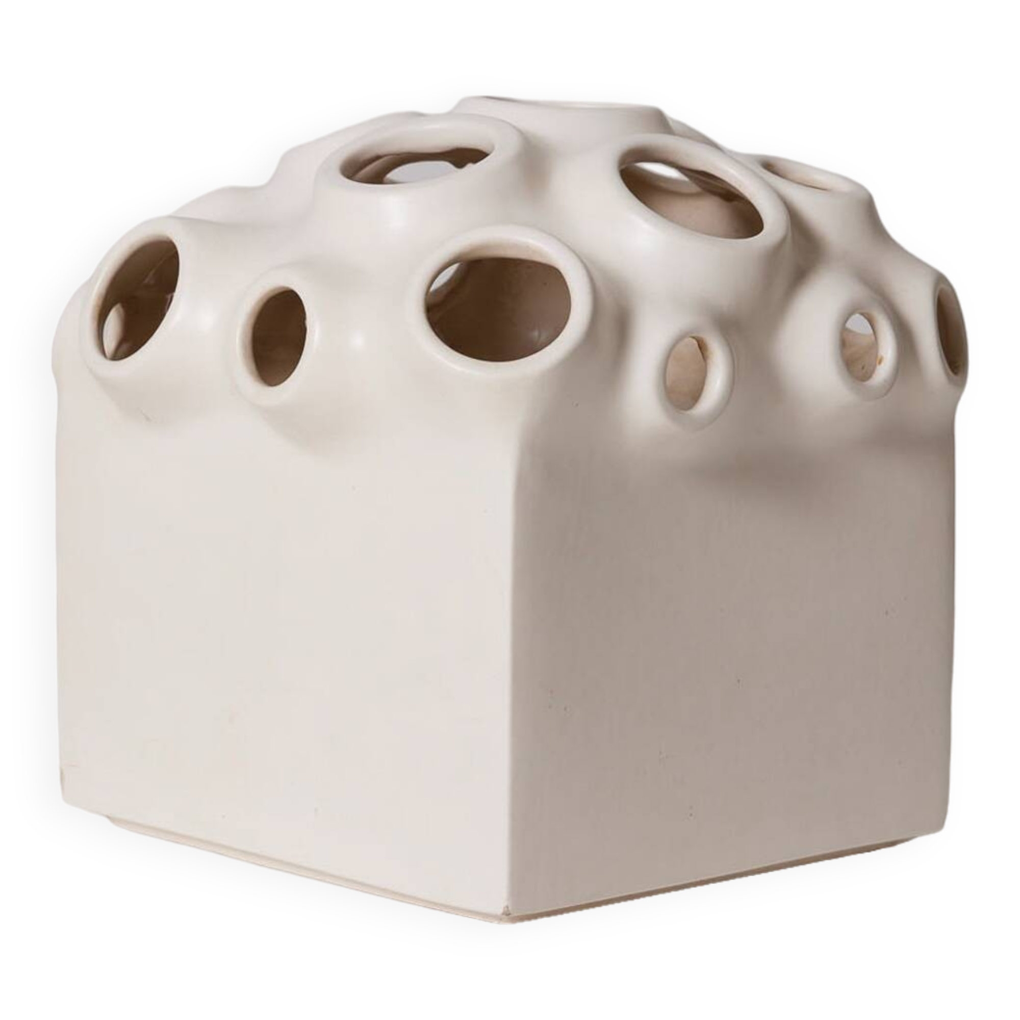Ceramic vase Guy Yvon Rolland and Georges Lanteri