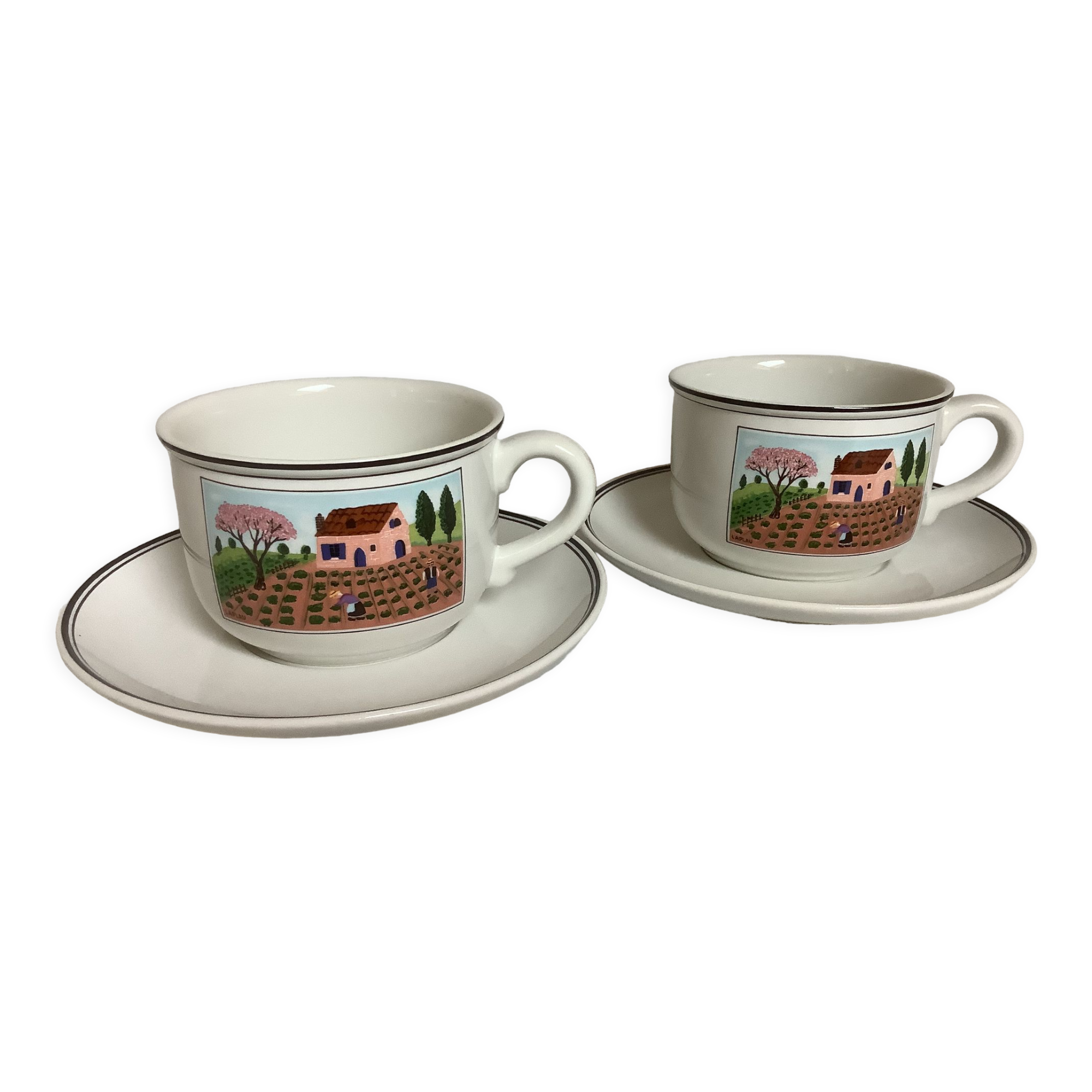 Lot Tasses Cadeau Lot De 2 Tasses à Café Céramique Lesser & Pavey - Design Britannique Pour Maison Et Bureau Cadeau Tasses Style Britannique