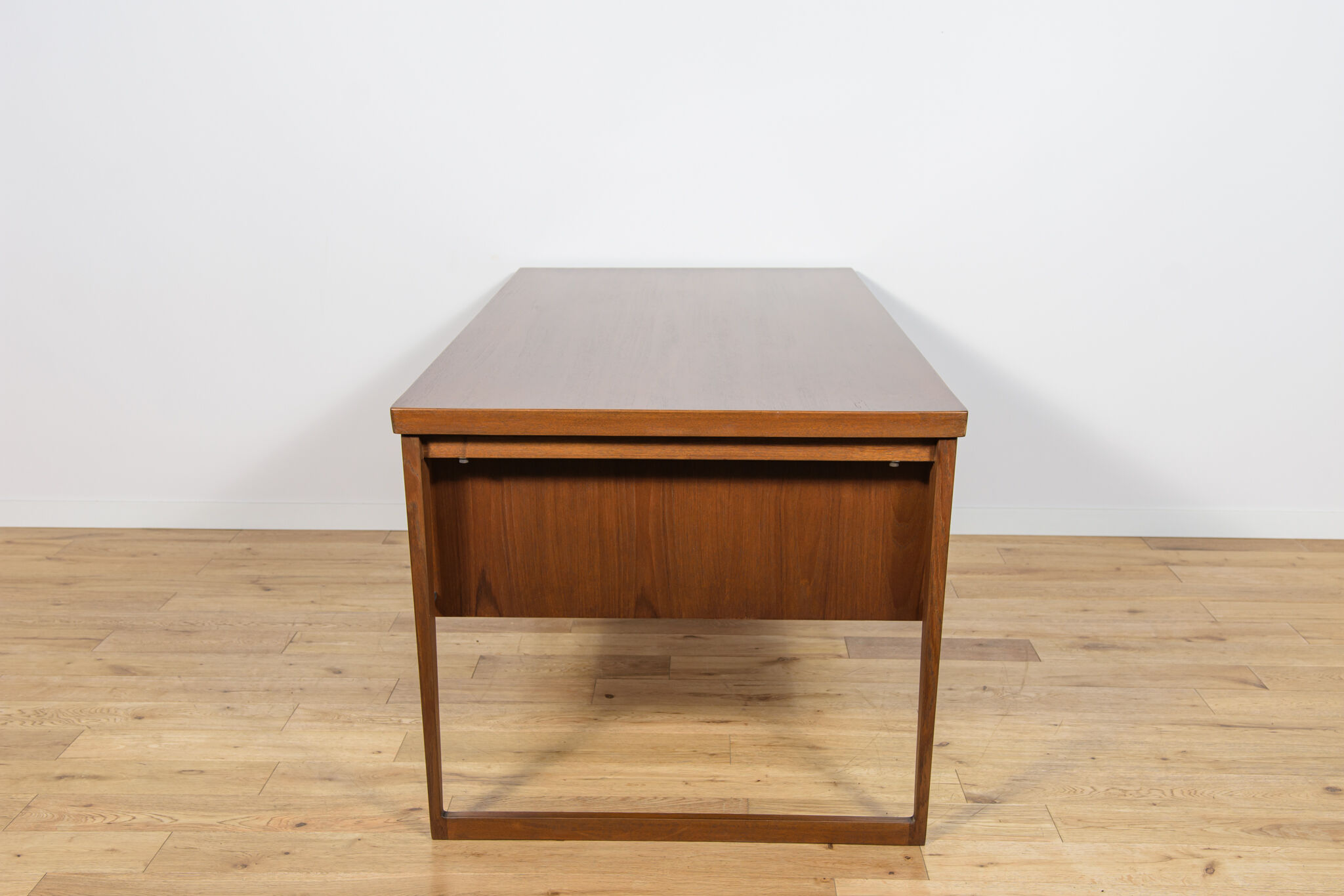 Model 70 desk in teak by Kai Kristiansen for Feldballes Møbelfabrik, Denmark, 1960s