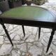 Console demi lune en bois