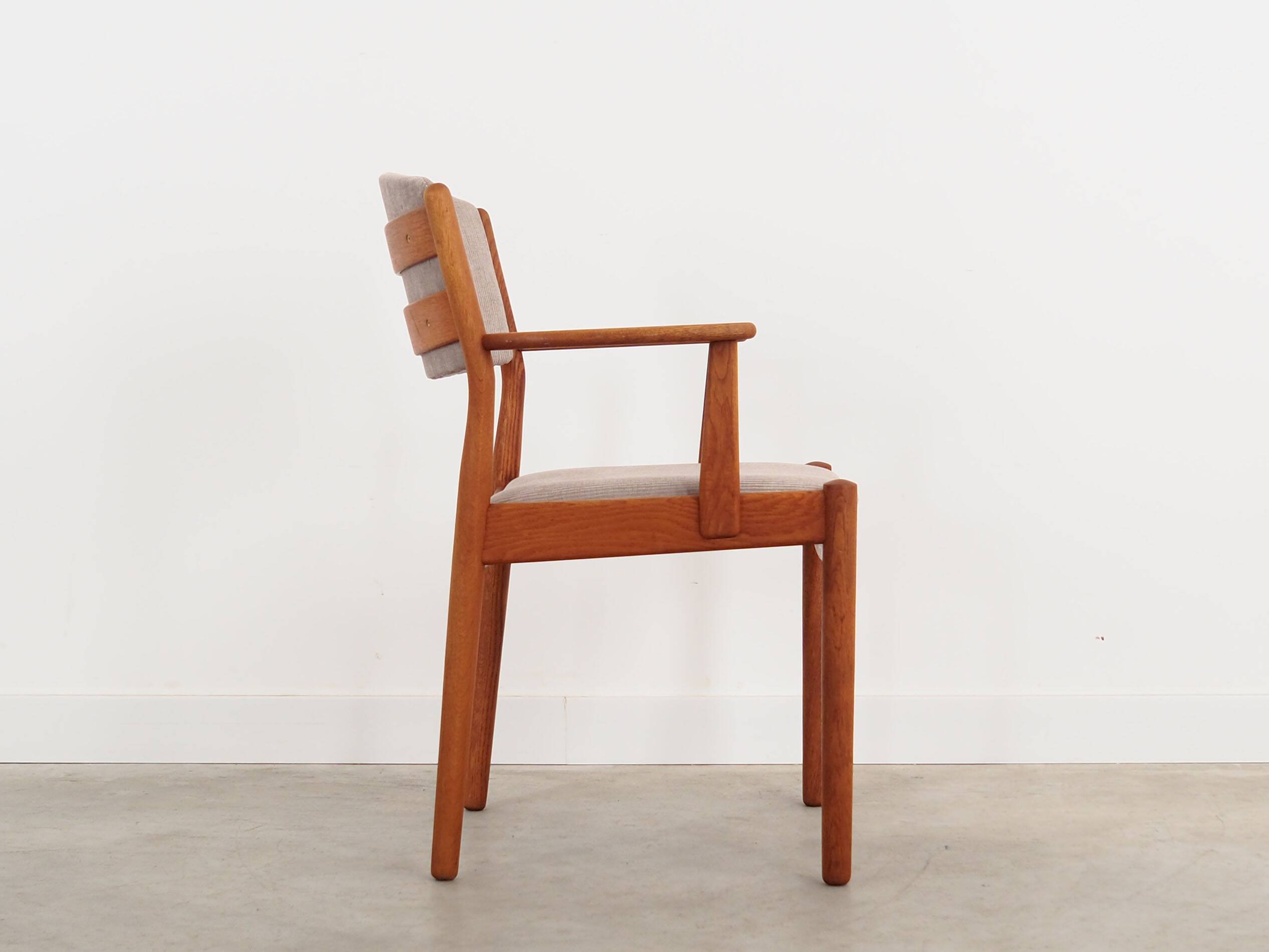 Oak chair, Danish design, 1960s, designer: Poul M Volther, manufacturing: FDB