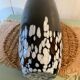Blown glass vase by krosno jozefina